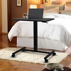 Adjustable Mobile Laptop Stand Desk Rolling Cart | Ergonomic Mobile Table