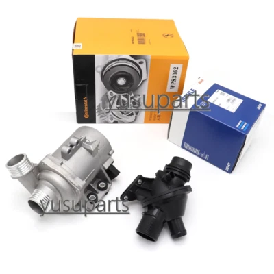 Bomba de agua Continental 11517597715 OEM y termostato Mahle 11538635689 para BMW N20 Foto 1 de 4