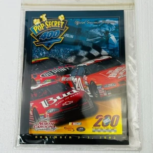 2002 North Carolina Speedway Pop-Secret 400 NASCAR Official Souvenir Program CD - Picture 1 of 4