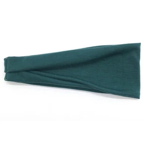 Men Women Sports Headband Wide Elastic Turban Head Wrap Sweatband Yoga Hairband - Picture 1 of 30