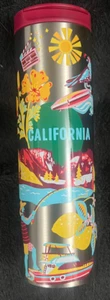 NEW Starbucks Discovery Series CALIFORNIA Metal Tumbler - Picture 1 of 5