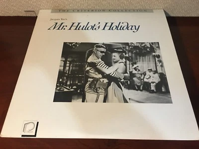 Laserdisc MR. HULOT'S HOLIDAY The Criterion Collection Gatefold CAV Spine #21 - Image 1 of 4