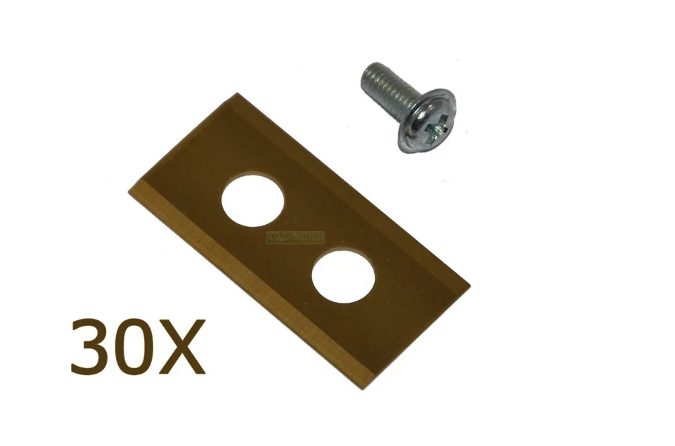 30 X 3,6CM lame di titanio per robot Worx Landroid WG 754 790 791 793 794 795  - Bild 1 von 1