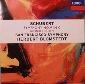 Schubert: Symphony no 9, Overture in C / Herbert Blomstedt (London CD 1993) - Picture 1 of 1