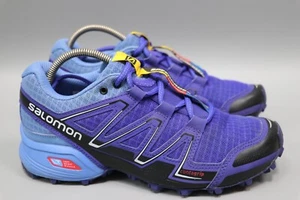 SALOMON SPEED CROSS VARIO scarpe da ginnastica viola trail running donna taglia 36,5/US 5,5 - Foto 1 di 18