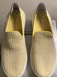 Rothy's Lemon Yellow Honeycomb The Sneaker Washable US Gr. 8,5 EU 39 sehr guter Zustand - Bild 1 von 12