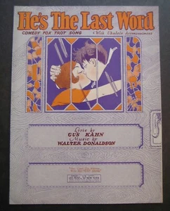 He's The Last Word von Gus Kahn & Walter Donaldson Noten - Bild 1 von 4
