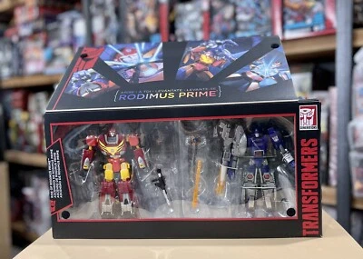 Rodimus Prime Galvatron Transformers 2016 Titans Platinum Edition Rise of 2 NUEVO Foto 1 de 4