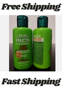 Garnier Fructis Conditioner Sleek Shine, Intensely Smooth 2 Pack 2.9 Fl Oz - Picture 1 of 2