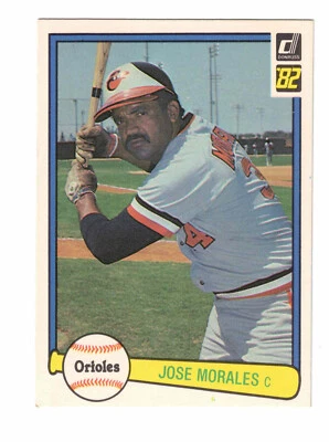 1982 Donruss Jose Morales #203 - Image 1 of 2