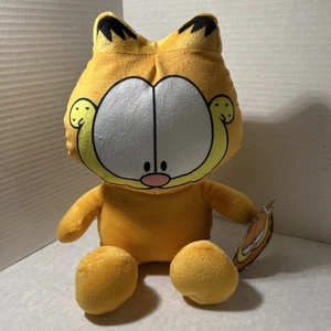 Peluche gatto Garfield testa grande Garfield arancione gatto peluche 7" nuovo - Foto 1 di 5