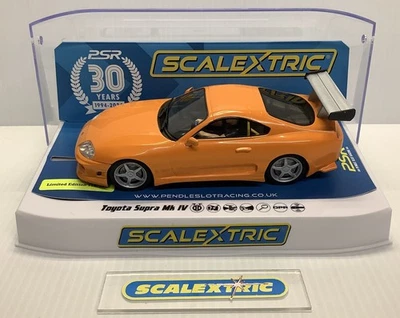 Scalextric C4647PO Toyota Supra MK IV Plain Orange PSR 30th Anniv (Neu in OVP) LE DPR - Bild 1 von 4