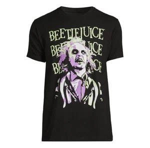 Beetlejuice Herren T-Shirt XL Grafik mit kurzen Ärmeln - Bild 1 von 2