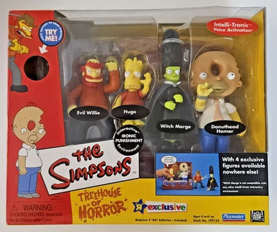 WOS Simpsons Tree House of Horror Ironic Punishment Playset NEW SEALED FREE SHIP - Image 1 of 4