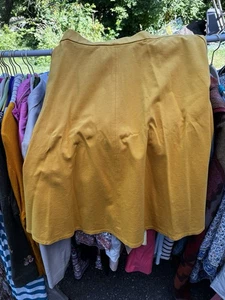 Lane Bryant senfgelb A-Linie Rock Größe 14/16 - Bild 1 von 4