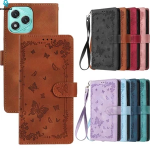 For Honor 400 300 200 90 70 X8C Skin Feel Embossing Wallet Case Phone Case Cover - Picture 1 of 19