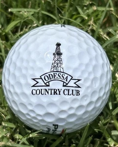 Odessa Country Club Texas Golfball Pinnacle Power Core Oil Rig Ölfeld - Bild 1 von 4