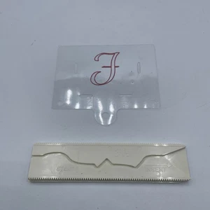 Singer Deluxe Monogrammer Cam/Placement Guide Letter “f” Free Shipping - Picture 1 of 5