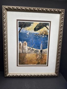 17,5” x 14,5” Brisa Marina von Didier Lourenco Druck professionell gerahmt - Bild 1 von 8