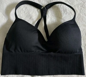 Athleta Women's Embrace Black Sports Bra A-C,Size XS. - Picture 1 of 5
