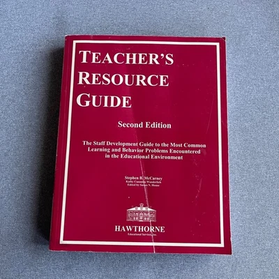 Teachers Resource Guide Second Edition 1994 Hawthorne (Paperback) - Image 1 of 4