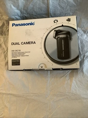 Panasonic HX-DC10 16MP HD Compact Camcorder / Dual Camera ~Black NIB - Image 1 of 4