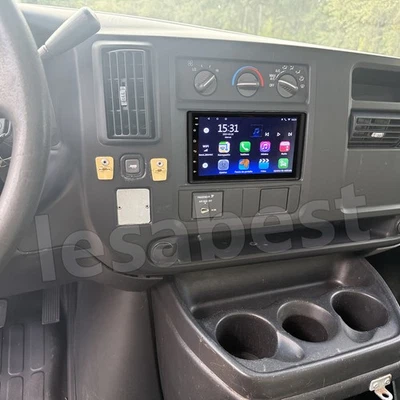 7" Wireless Carplay For 2003-2006 GMC Savana 1500 2500 3500 Android 13 GPS Radio Foto 1 de 4