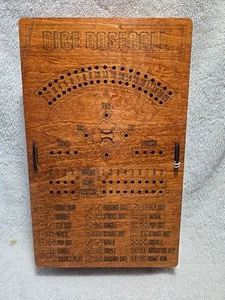 Dice Baseball Game Box Home Made Laser Engraved - Picture 1 of 3