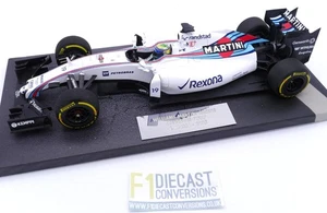MINICHAMPS MARTINI WILLIAMS MERCEDES FW37 F MASSA 2015 1-18 SCALE F1 - Picture 1 of 5