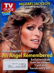 Tv Guide July 13-26, 2009-Farrah Faucet & Michael Jackson Remembered - Imagen 1 de 3