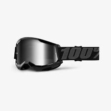 100% STRATA 2 Goggles -ALL COLORS- Offroad MX MTB Motocross CLEAR OR MIRROR LENS