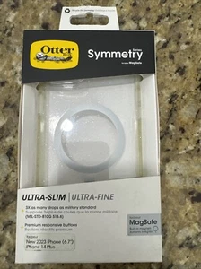 OtterBox Symmetry Case- Fits iPhone 14 Plus or 15 Plus- Stardust (77-93060) B04 - Picture 1 of 4