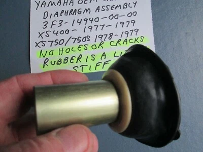  YAMAHA XS400 / 750 / 750S / 1100 Carburetor VACUUM DIAPHRAGM  2F3-14940-00-00 - Image 1 of 4