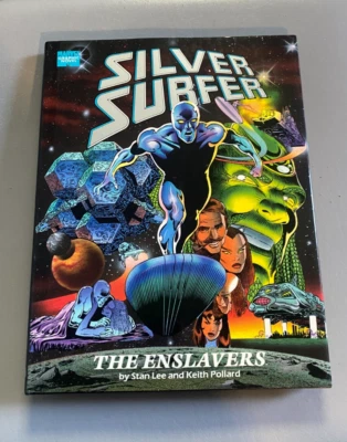 Silver Surfer The Enslavers novela gráfica de tapa dura primera edición - Marvel Comics Foto 1 de 3