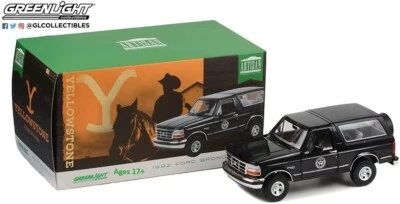 Greenlight 1/18 Scala Yellowstone Serie TV 1992 Ford Bronco Montana - 19130 - Immagine 1 di 2