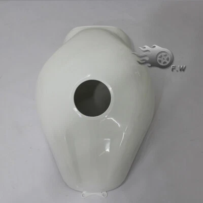 ABS Unpainted White Gas Tank Cover Cowl For Suzuki Hayabusa GSX1300R 1997-2007 - Image 1 of 3