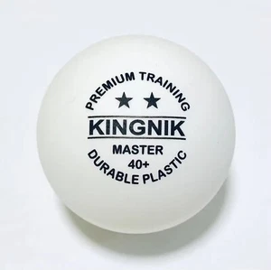 2 Star 40+ Premium Training Table Tennis Balls x 100 Kingnik UK STOCKSELLER - Picture 1 of 2