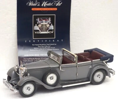 Paul´s Model Art:  Mercedes Benz 770K - 1931  Cabrio , M 1:24 , Doku , ohne  OVP - Bild 1 von 4