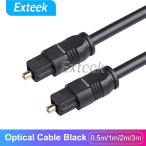 Durable Digital Optical Audio Cable Toslink SPDIF Cable Gold Plated for Amplifer - Picture 1 of 16
