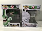 FUNKO POP MOVIES GHOSTBUSTERS SLIMER #108 & GERTRUDE ELDRIDGE #307