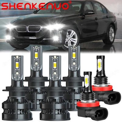 Combo faros antiniebla LED 6000K para BMW 320i xDrive 2013-2018 Foto 1 de 4