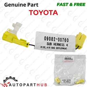 Adaptador de cableado de volante genuino Toyota Lexus OEM 09082-00760 - Imagen 1 de 12