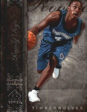 2006-07 SP Signature Edition Timberwolves Basketball Card #107 Randy Foye Rookie