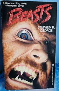 Stephen R. George - Beasts - Zebra Books - 1989 Vintage Horror Paperbacks - Picture 1 of 16