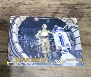 SW01.UR14 C-3PO and R2-D2 Star Wars Prerelease Card - Picture 1 of 3