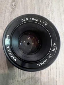 Yashica Camera Lens DSB 50mm 1:1.9 A40391844 50mm Made in Japan @Mint@ - Picture 1 of 7