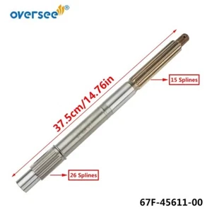 67F-45611 Propeller Shaft For Yamaha 4T 75HP 50HP 80HP 90HP 100HP 67F-45611-01 - Imagen 1 de 4