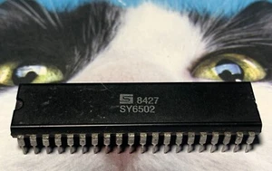 Apple II CPU SYNERTEK SY6502 +CM630P (Bulgarian clone)+UM6502 - Afbeelding 1 van 6