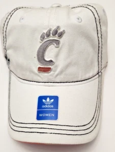 Cincinnati Bearcats NCAA adidas Women's White Adjustable Hat S/M - Picture 1 of 4