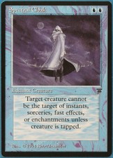 Spectral Cloak Legends NM Blue Uncommon MAGIC MTG CARD (ID# 236726) ABUGames